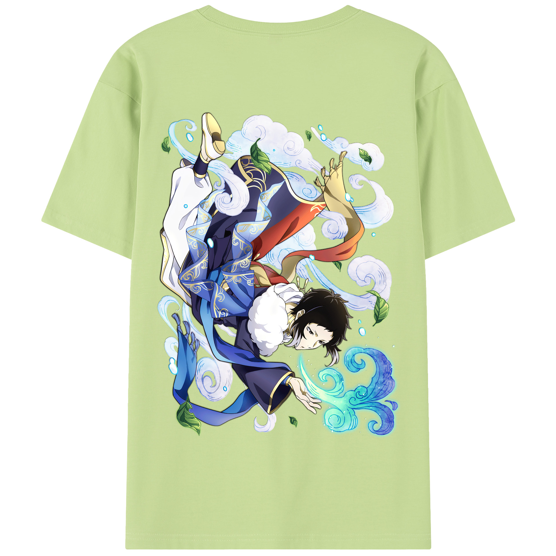 （画像用） 文豪ストレイドッグス Bungo Stray Dogs 綿100％半袖Tシャツ（背面プリント）